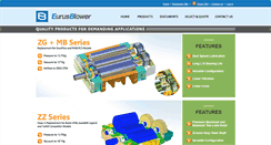 Desktop Screenshot of eurusblower.com